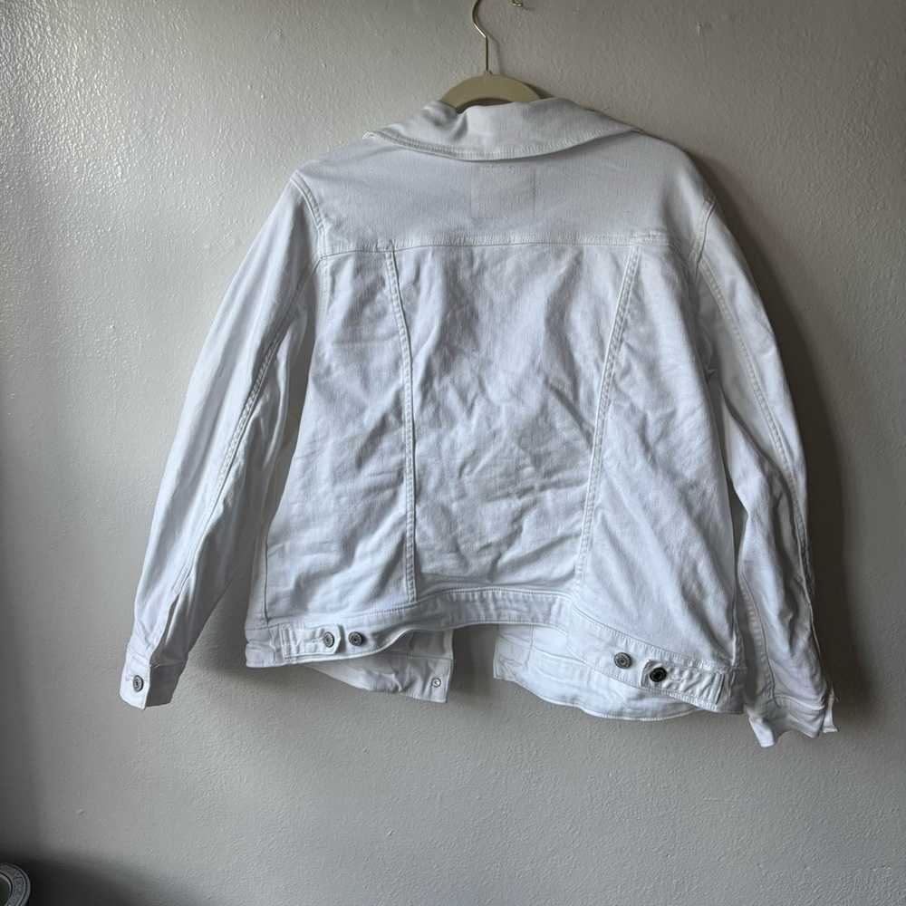 Levi’s Original Trucker Jacket - White Denim Jacket - Picture 7 of 8